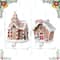 Glitzhome® Gingerbread House Stocking Holder Set